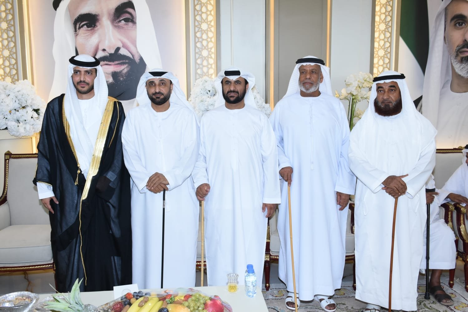 سعادة هلال محمد الكعبي يحضر أفراح الوحشي والحميري  