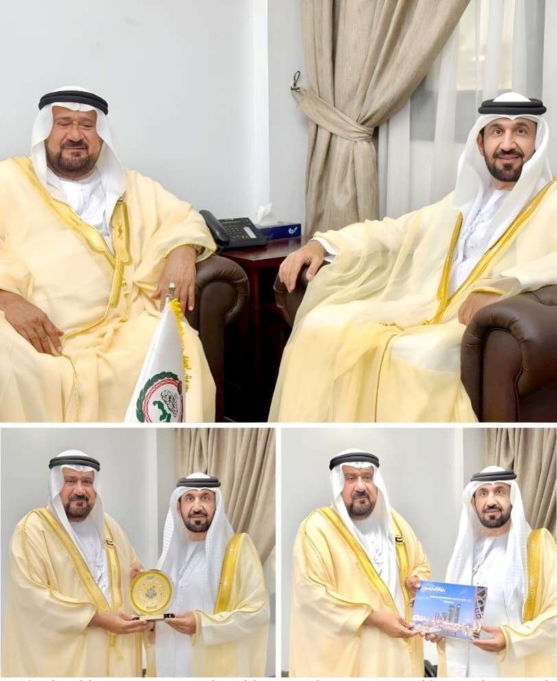 رئيس البرلمان العربي يستقبل المستشار أحمد سودين