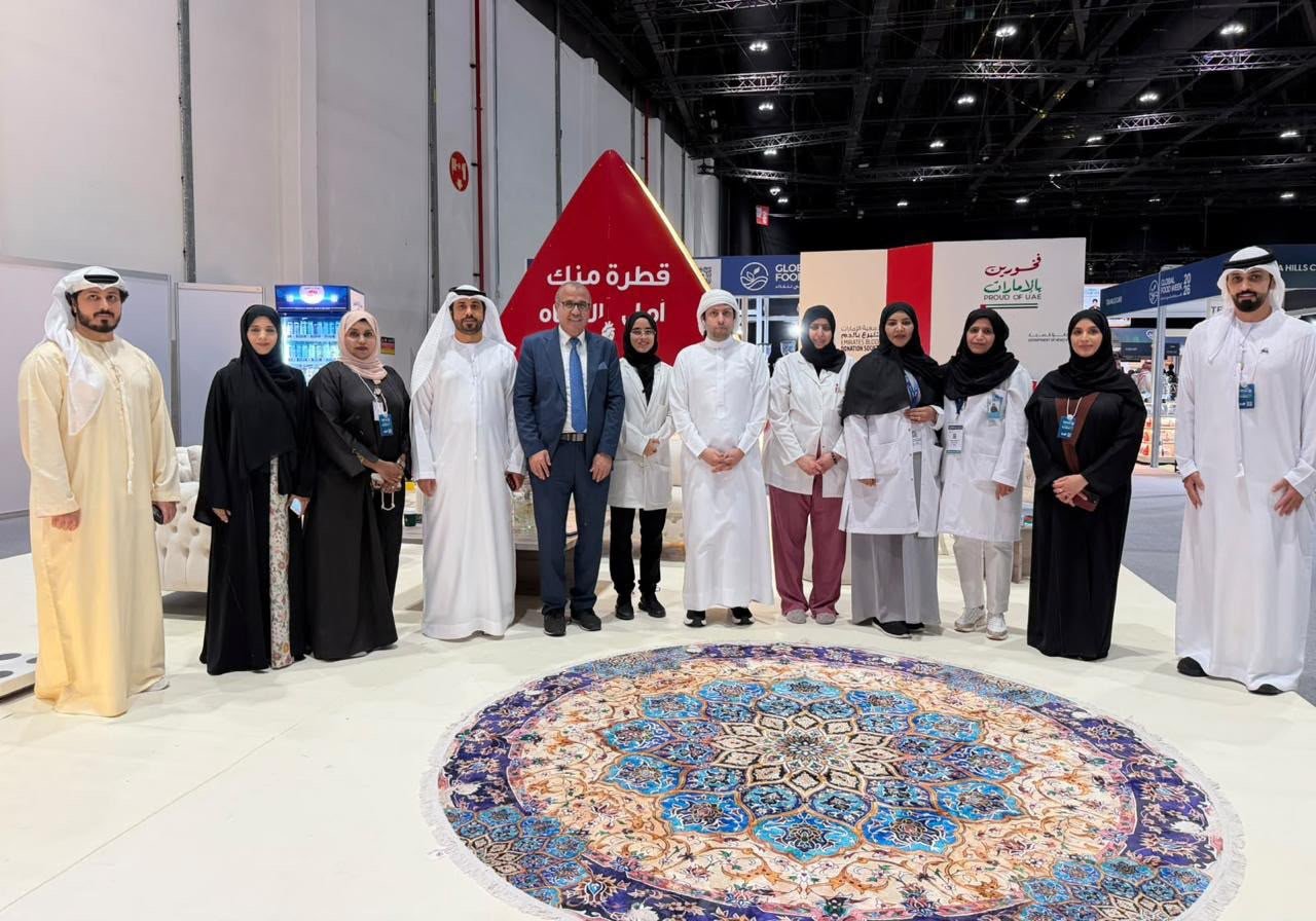جمعية الإمارات للتبرع بالدم تشارك في الأسبوع العالمي للغذاء في أبوظبي